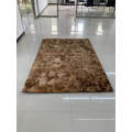 Tie-dye dust-proof tianjin soft decor plush rabbit fur carpet for home